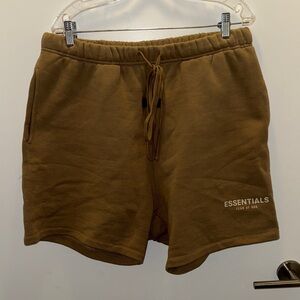 Essentials Brown Men's Shorts
